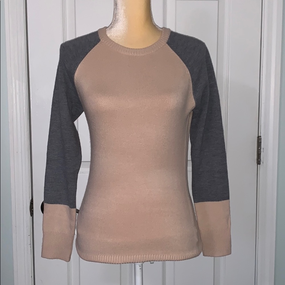 French Connection Color Block Sweater - Picture 2 of 8